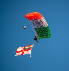 skydiving in India