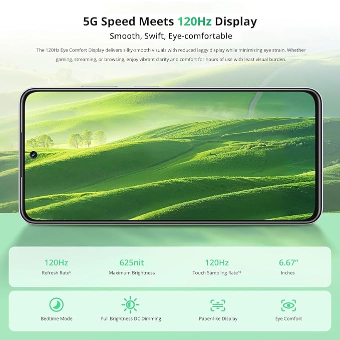 realme c73 5g smartphone 4+64gb jade green, 6.67 inch screen, 120hz display,6000mah battery, 40mp camera, mediatek dimensity 6300 processor, ip64 realme c73 5g smartphone 4+64gb jade green, 6.67 inch screen, 120hz display,6000mah battery, 40mp camera, mediatek dimensity 6300 processor, ip64
