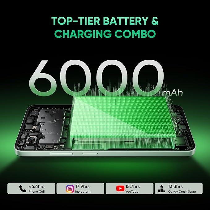 realme c73 5g smartphone 4+64gb jade green, 6.67 inch screen, 120hz display,6000mah battery, 40mp camera, mediatek dimensity 6300 processor, ip64 realme c73 5g smartphone 4+64gb jade green, 6.67 inch screen, 120hz display,6000mah battery, 40mp camera, mediatek dimensity 6300 processor, ip64